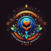 Create a logo for an exclusive gropu that that focuses on giving and receiving and the impact it can make for the members of this group which is called Unstoppable Impact Circle